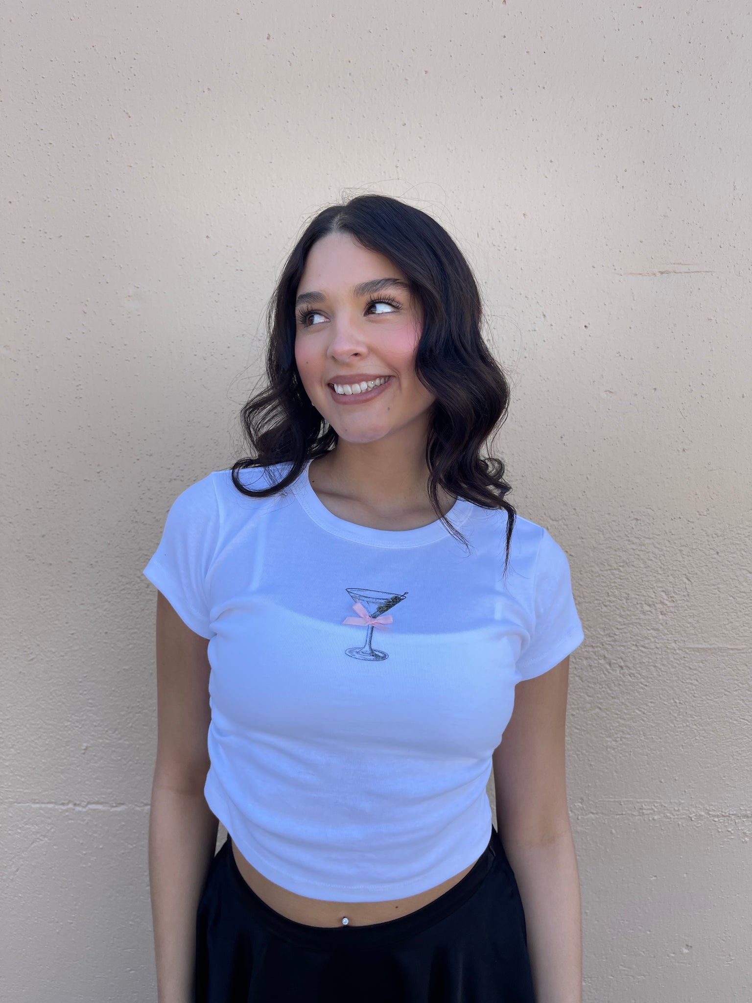 Martini Bow Tee