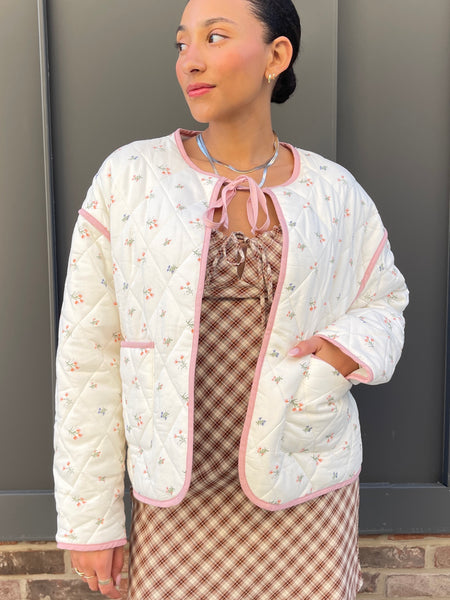 Flowerbed Quilted Jacket